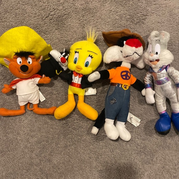 Vintage Looney tunes plush toys bundle - Picture 1 of 10